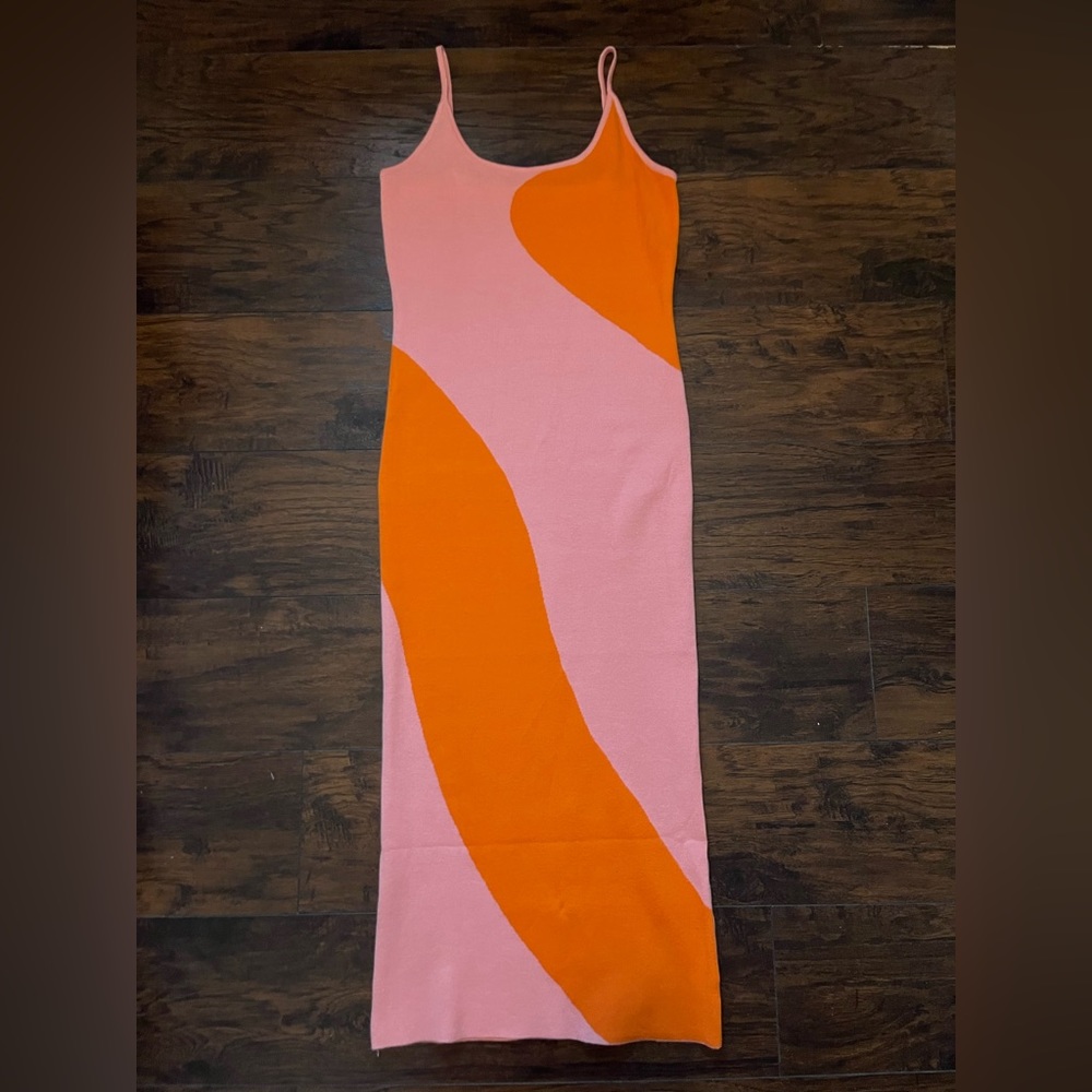 Color Block Knit Dress